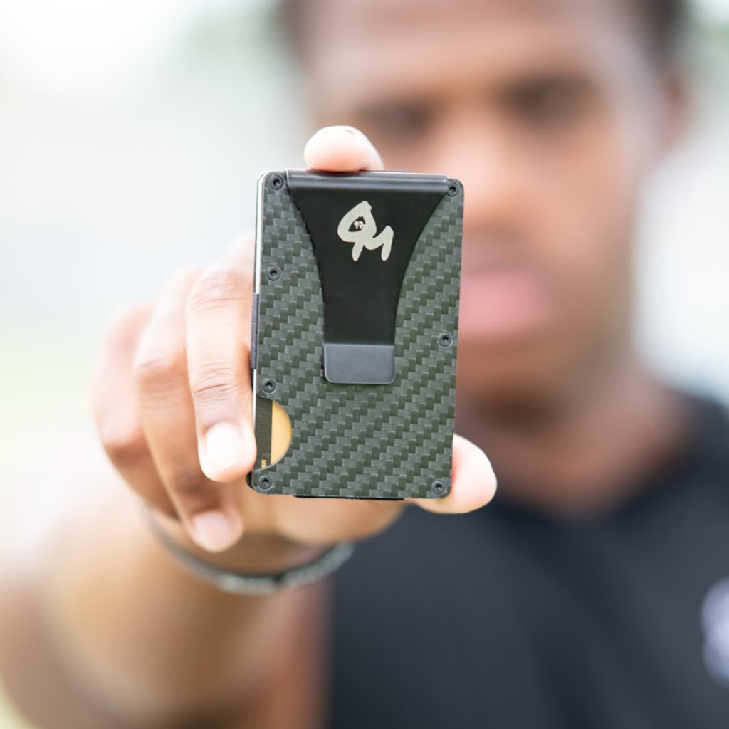 Carbon Fiber Money Clip Wallet