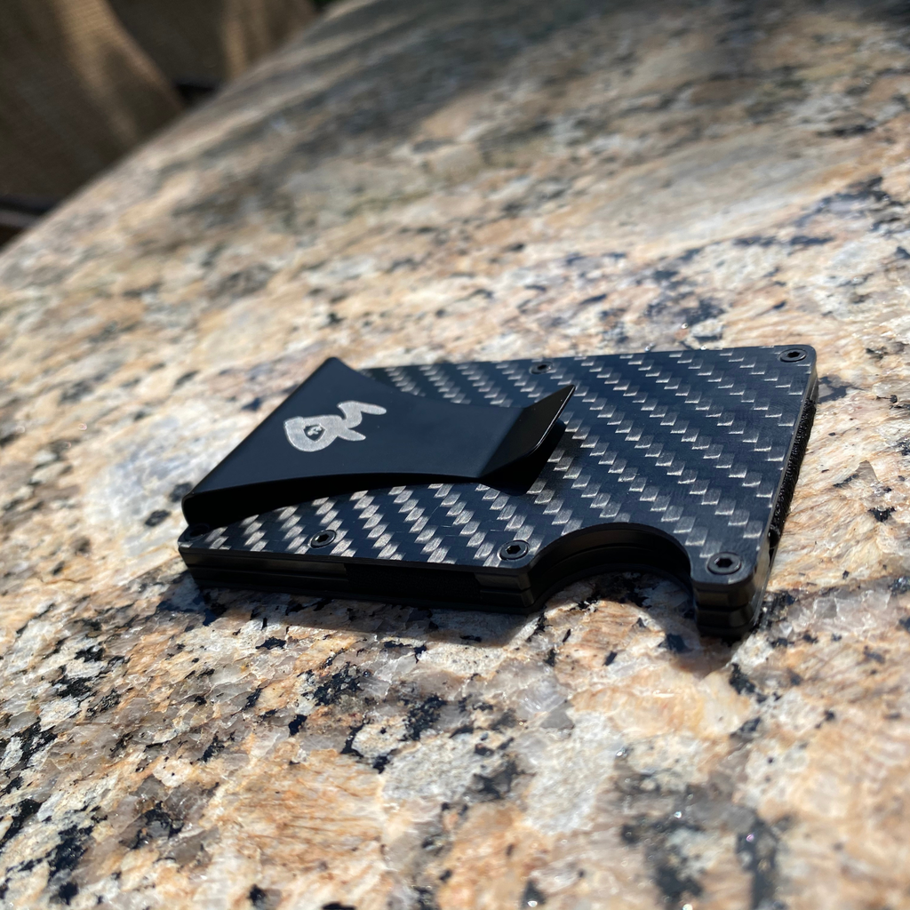 Carbon Fiber Money Clip Wallet